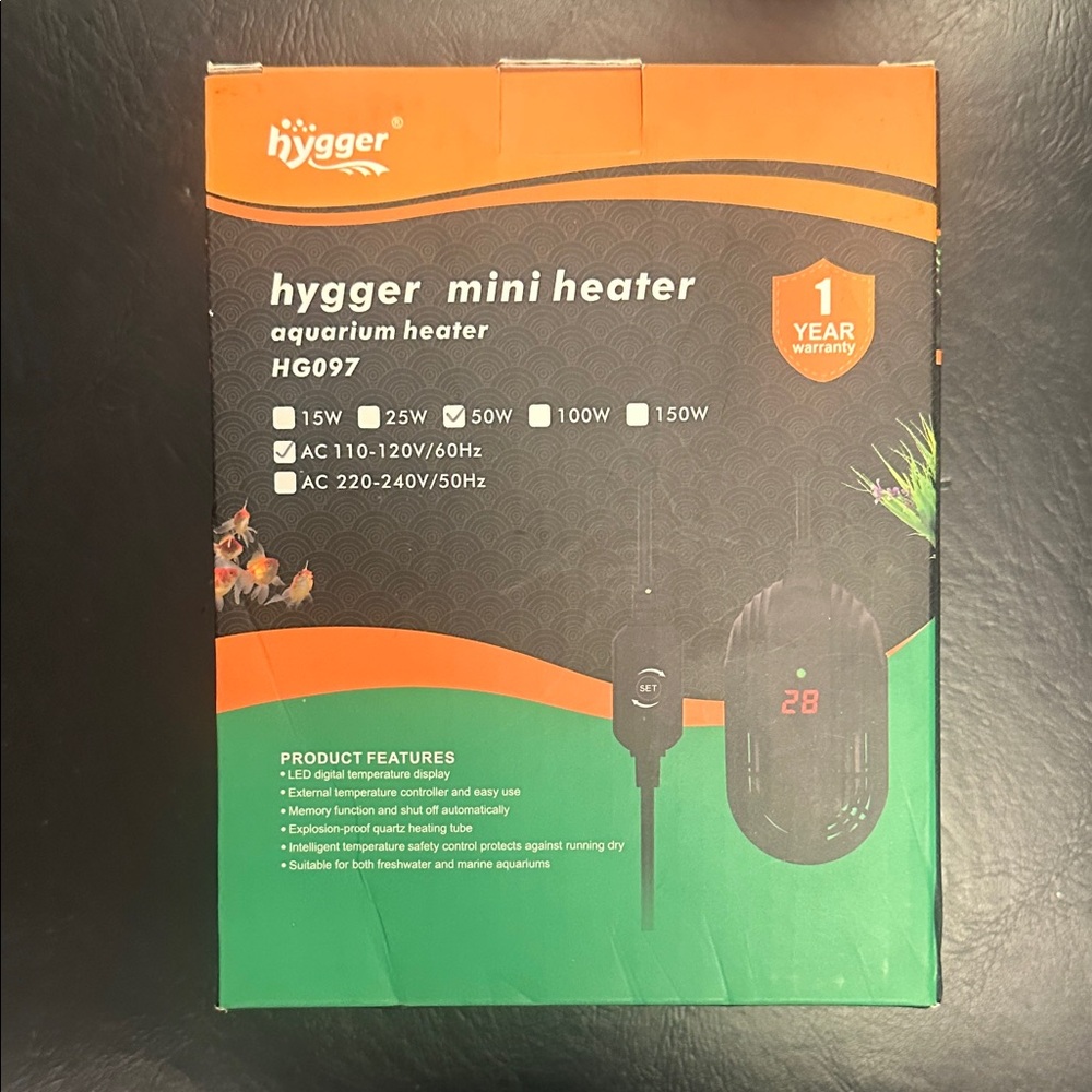 Hygger Mini Aquarium Heater